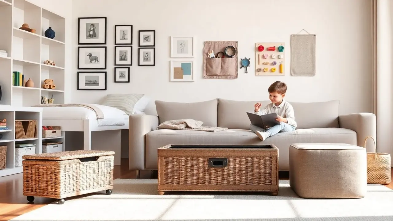 hidden toy storage ideas