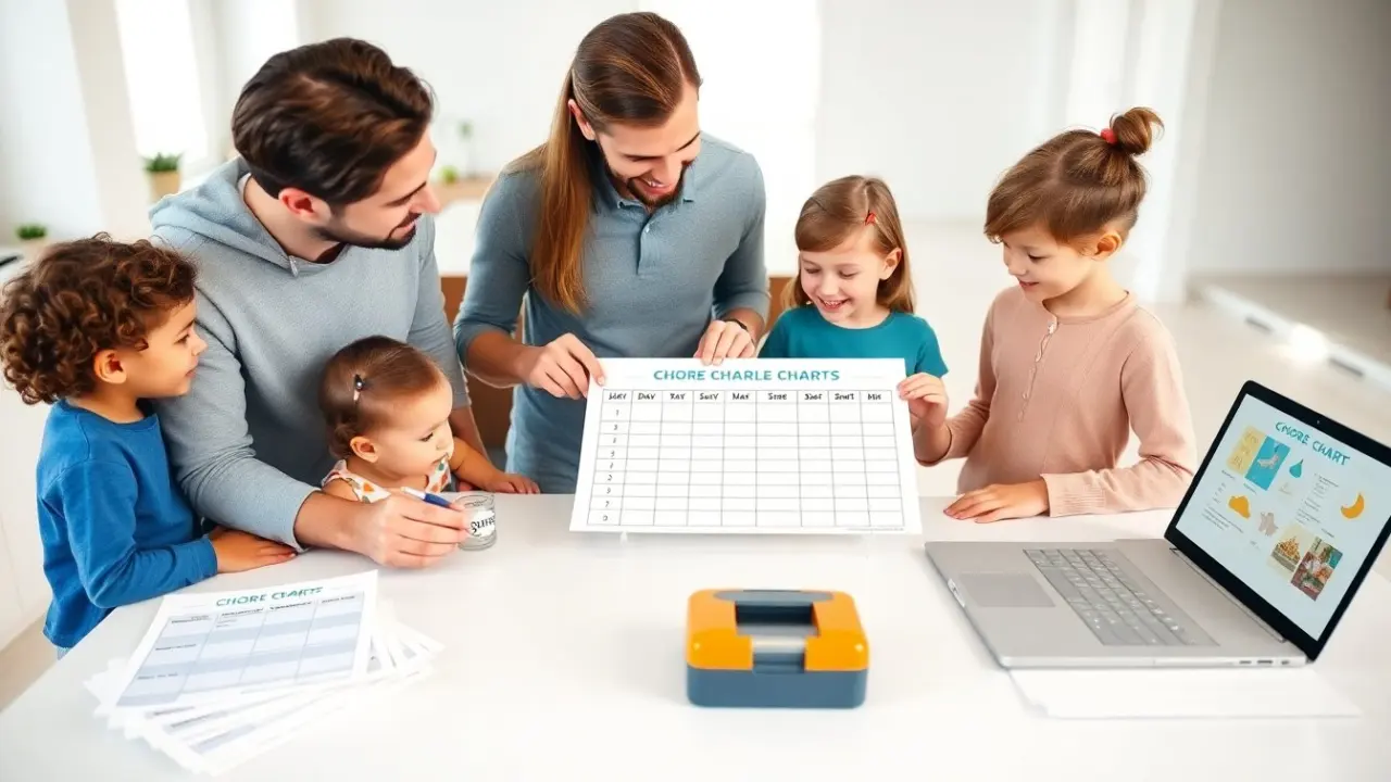 printable chore chart for kids