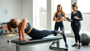 postpartum gym workout