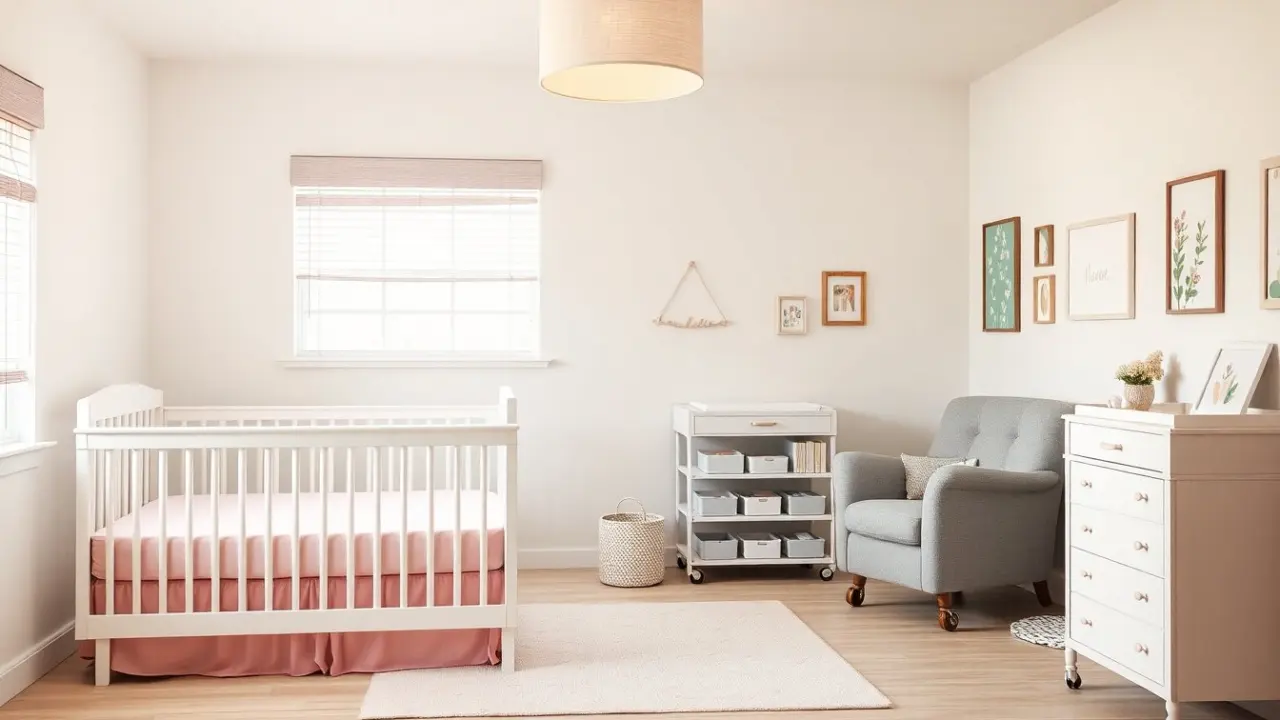 baby girl nursery ideas